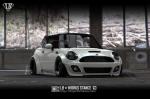 Mini Cooper by Liberty Walk 2015 года